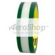 3M Riveters Tape 685 Transparent with Green Adhesive, 1 in x 36 yd