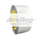 3M High Temperature Aluminum Foil Tape 433 Silver, 2 in x 60 yd