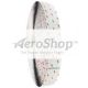 3M Fastener SJ3519FR Hook Flame Resistant S001 White, 1 in x 50 yd
