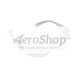 3M Virtua Protective Eyewear 11228-00000-100 Clear Uncoated Lens, Clear Temple