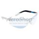 3M BX Protective Eyewear 11523-00000-20 Light Blue Anti-Fog Lens, Ocean Blue Frame