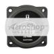 METER: HOUR,10-32VDC, 4 HOLE FLANGE,873