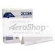 TOWEL: MULTIFOLD,PERF,1PLY,WHI, GP,9.25X9.5,4000/CS