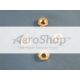 NUT: PLAIN,HEX HD,DRILLED, .250-28UNJF,3BGX.219