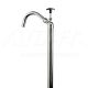PUMP: SIPHON,METAL,CHROME, UP TO 55 DR,1.5-2IN OPENING