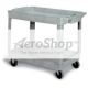 CART: UTILITY,LG,GRY, OPEN BASE,PNEUMATIC