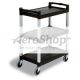 CART: UTILITY,BLK, SVC/BUSSING,3-TIER
