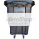 TRASHCAN:TILTTRUCK,BLK,5/8CUYD, HEAVY DUTY
