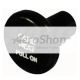 KNOB: CARB HEAT,RND,BLK