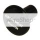 KNOB: PARK BRAKE,RND,BLK
