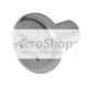 KNOB: CABIN HEAT,RND,CLR