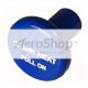 KNOB: CABIN HEAT,RND,BLU
