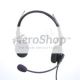 HEADSET: DYNAMIC,XLR-5-12C PLUG, AIRMAN 750 FEATHERWEIGHT