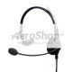 HEADSET: DYNAMIC,PJ-068&PJ-055 PLUG, AIRMAN750 FEATHERWEIGHT,SNGL