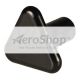 KNOB: TRIANGLE,BLK