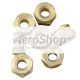 NUT: HEX HD,PLAIN,CRES, EXTENDED WASHER