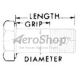 BOLT: HEX HD,ST, DRILLED SHANK