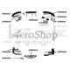ENGINE BAFFLE KIT, POWDER COAT