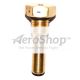 VALVE: DRAIN,FUEL,BR, 7/16IN-20 UNF-3A,FLUSH MOUNT