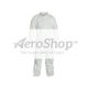 COVERALL: ZIP FRT,XL,25CS, TYVEK