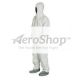 COVERALL: HOOD & BOOTS,LG,25CS, TYVEK
