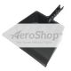 DUST PAN: JUMBO PL,BLK, 18INX18IN