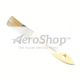 BRUSH: PAINT,1IN,W/WOOD HANDLE, POLY BRISTLES