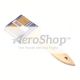 BRUSH: PAINT,3IN,W/WOOD HANDLE