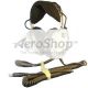 HEADSET: HELICOPTER,W/M-7A, ELECTRIC MIC