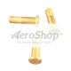PIN: RIVET,FLT HD,THREADED,ST, HI-LOK