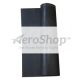 BAFFLE: RUBBER,BLK,36INX40IN, FIBERGLASS REIN
