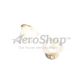 NUT: DBL HEX HD,EXT WASHER,CRES, SELF-LKG
