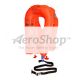 EAM XF-35 Series Twin-Cell Life Vest Orange, Crew, 5 Year Inspection