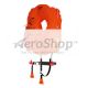 EAM XF-35 Series Twin-Cell Life Vest Orange, Crew, 5 Year Inspection