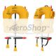 EAM N-V20L8 Series Twin-Cell Life Vest Yellow, Infant, 5 year inspection