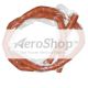 DUCT: AIR,REIN WIRE,ST, RED,1-1/2INX11FT