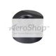 Celeste Anti-Theft Counter Mount Soap Base Assembly Threaded Bottom Black, 12 degree