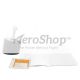 Celeste Counter Mount Soap Base Assembly Snap-in Bottom Black, 12 degree